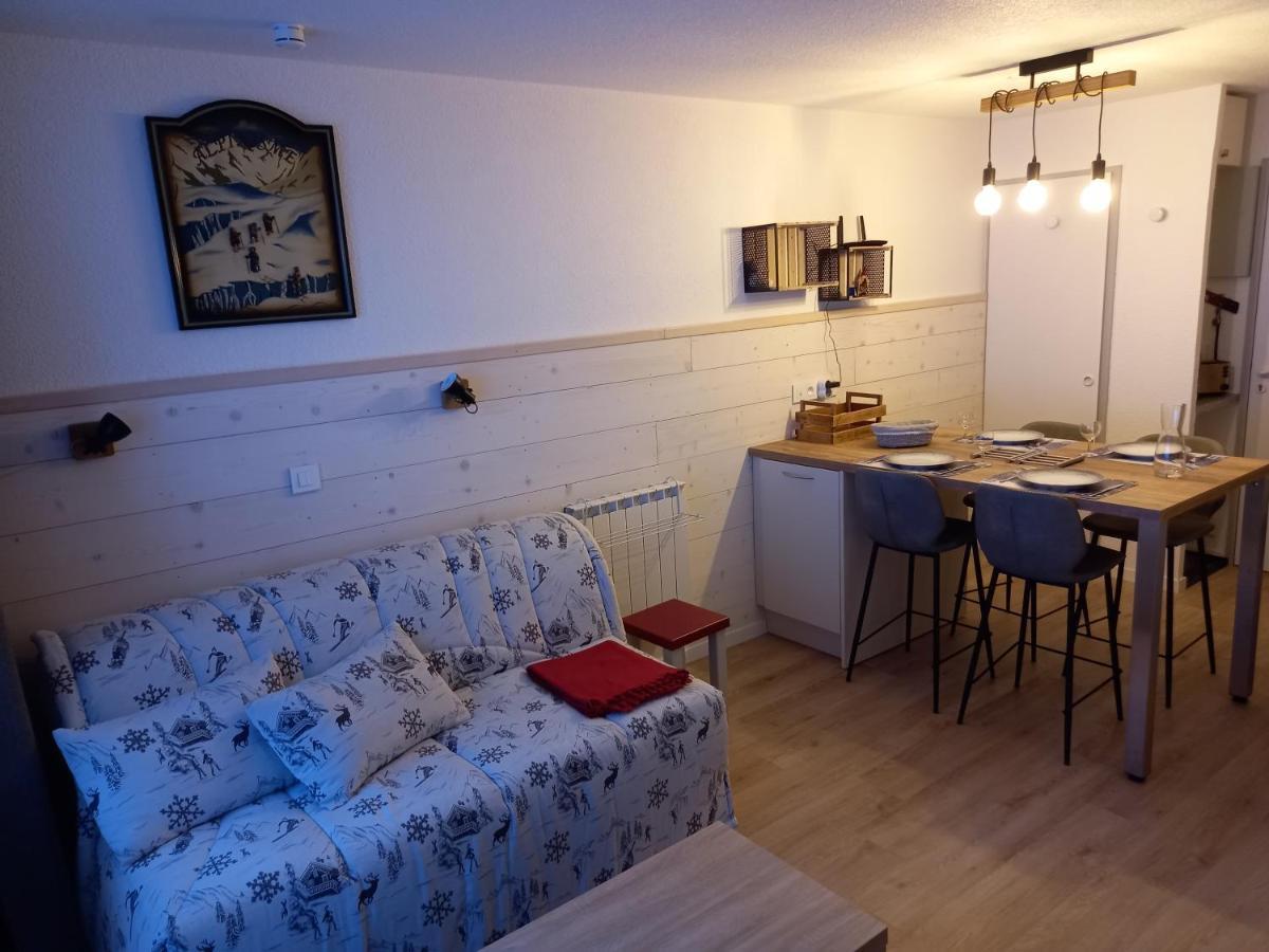 La Plagne Les Coches Studio Divisible Ensoleille Dış mekan fotoğraf
