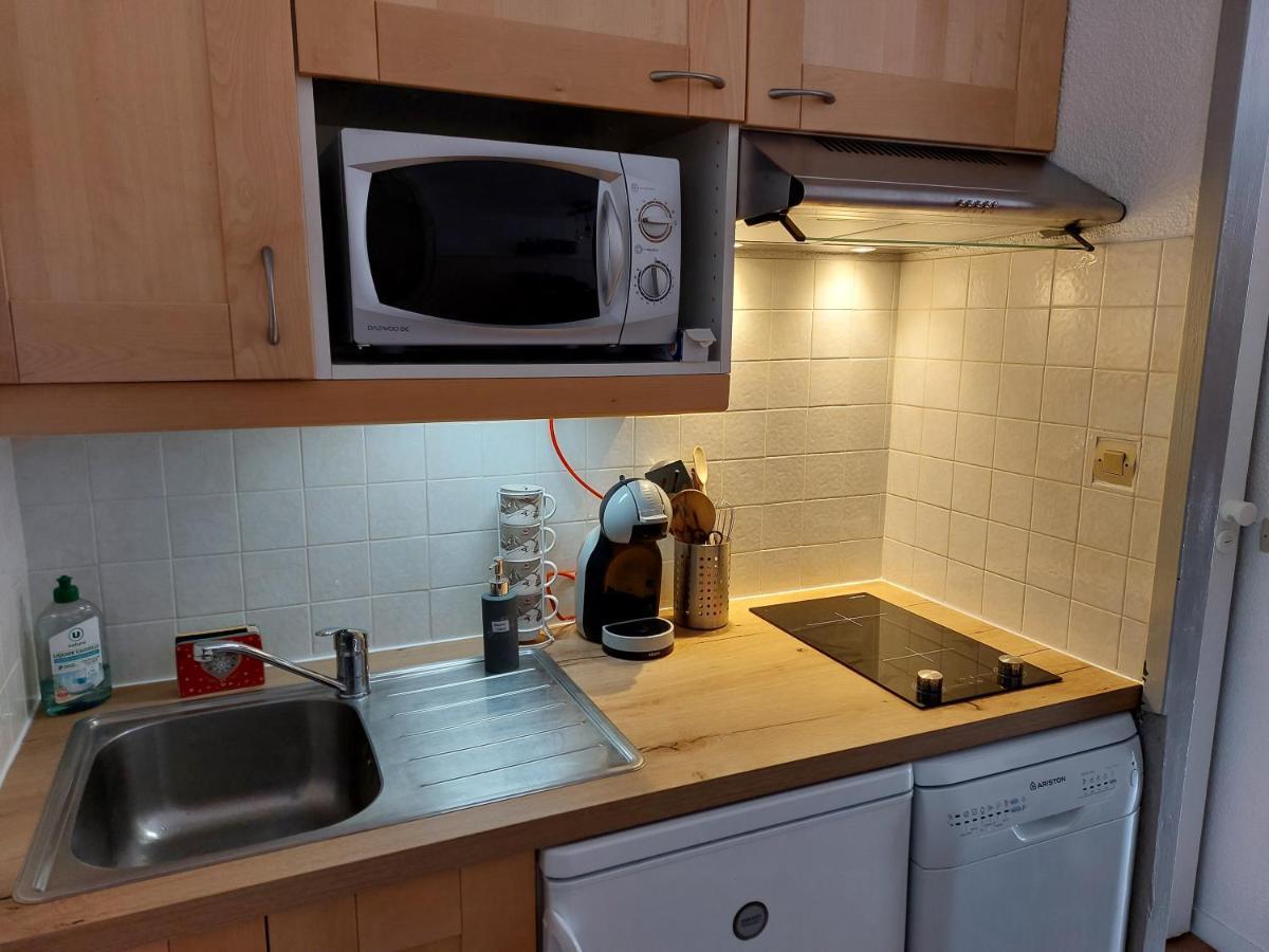 La Plagne Les Coches Studio Divisible Ensoleille Dış mekan fotoğraf
